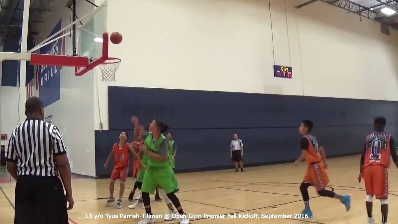 13 y/o Tyus Parrish-Tillman highlights from Open Gym Premier Fall KickOff