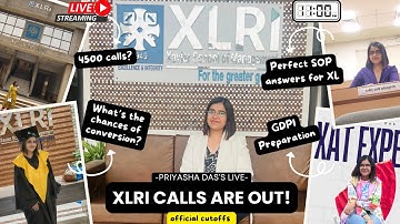 XLRI Calls are Out| Official Cutoff XAT of 2025| Chances of Conversion? GDPI & Answers of SOP HRM BM
