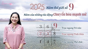 2025 - Năm thế giới số 9: Năm của những tác động chuyển hóa mạnh mẽ | Từ Nhân số học