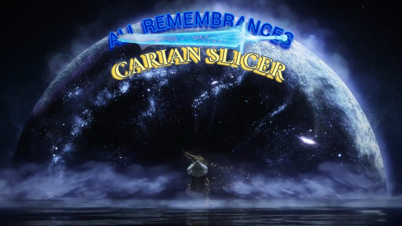 Beating my favourite Soulsborne game with my favourite spell | Elden Ring with Carian Slicer on NG+7