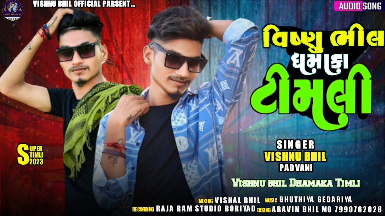 Vishnu bhil Dhamaka Timli || Vishnu bhil padvani || New Dj Remix Timli 2024...
