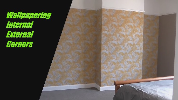 How to wallpaper in corners, Wallpapering Instructions