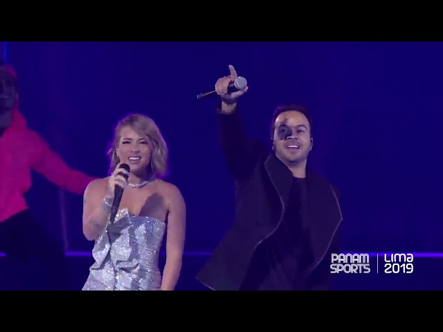 Luis Fonsi Feat Leslie Shaw - Echame la culpa - Date la vuelta - Perú Live