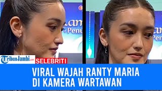 Viral Wajah Asli Ranty Maria di Kamera Wartawan, Bikin Salfok!