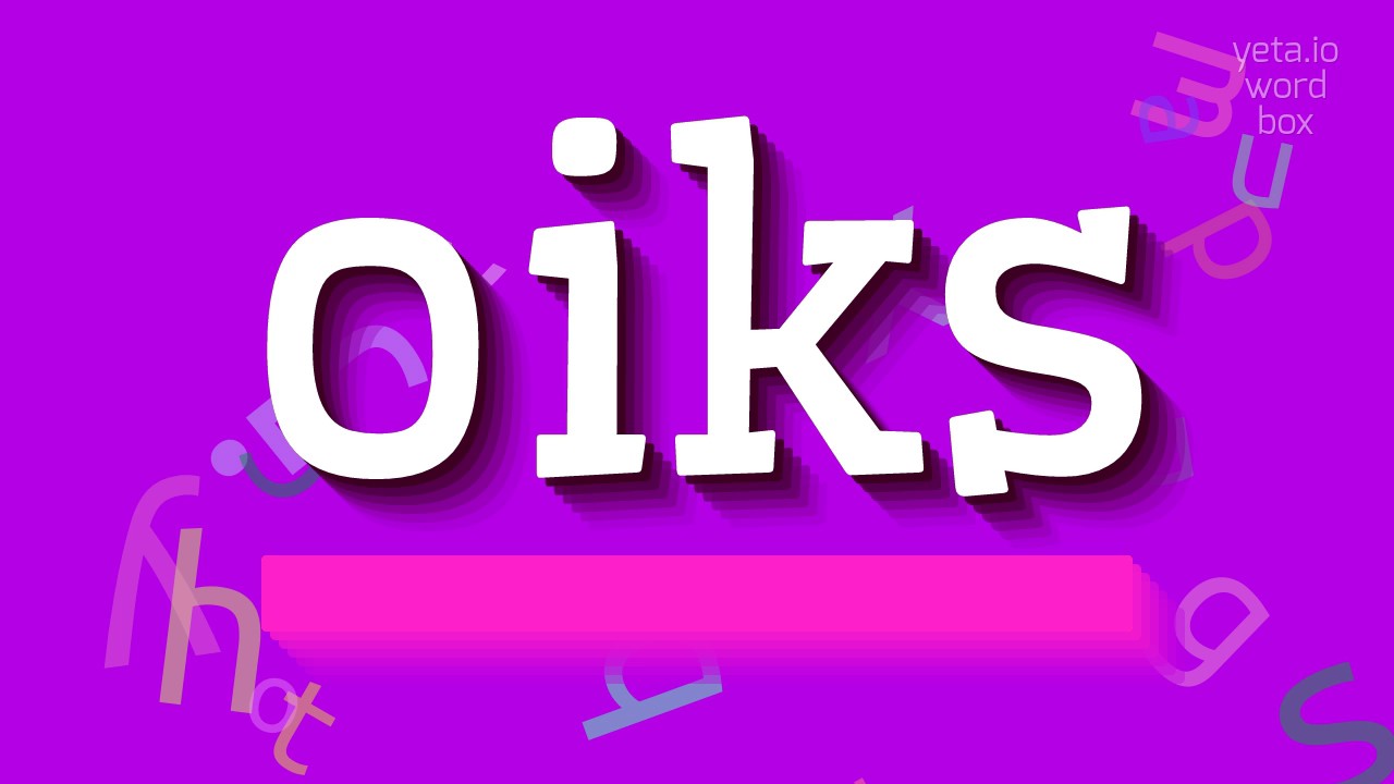 How to say