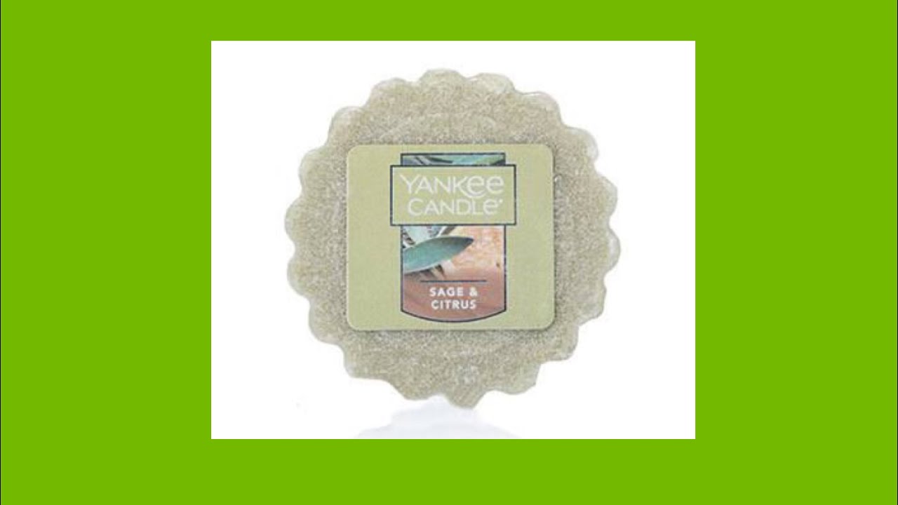 Yankee Candle Sage And Citrus Wax Melt Review / Kohl’s / Scentworx
