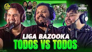 REACCIONANDO A ROUNDS DE TODOS vs TODOS de LIGA BAZOOKA! - con TAVO MORALES