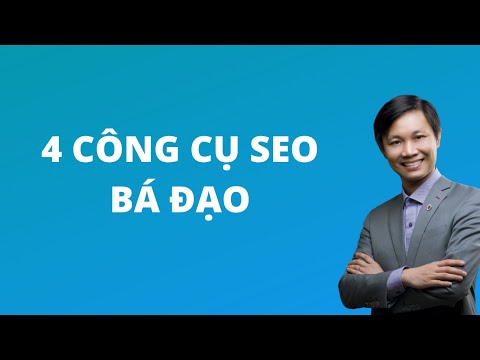 Video TOP 4 công cụ phần mềm SEO bá đạo (2020) - youtube