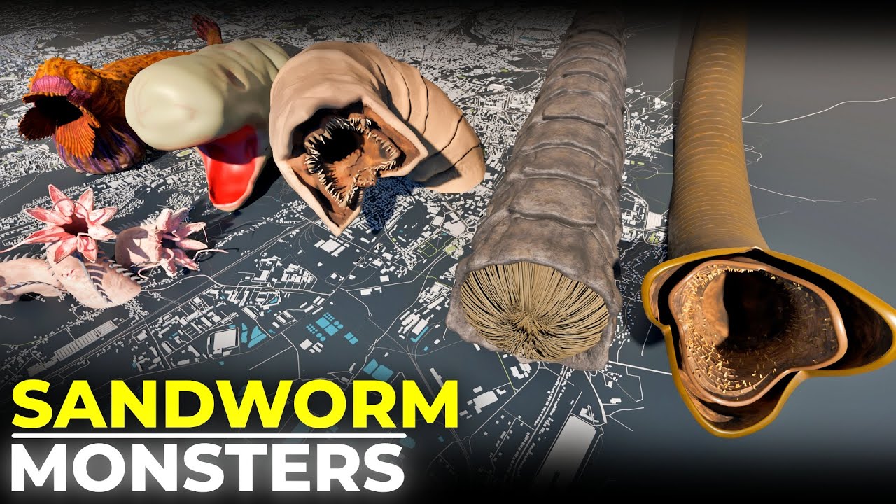 Monster Sandworm Size Comparison | DUNE Vs BEETLEJUICE
