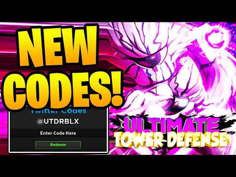 NEW UPDATE CODES* [🎃EVENT] Ultimate Tower Defense ROBLOX, ALL CODES