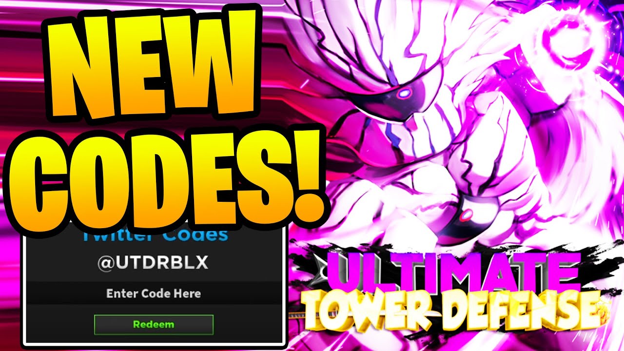 NEW* ALL WORKING CODES FOR ULTIMATE TOWER DEFENSE! ROBLOX ULTIMATE