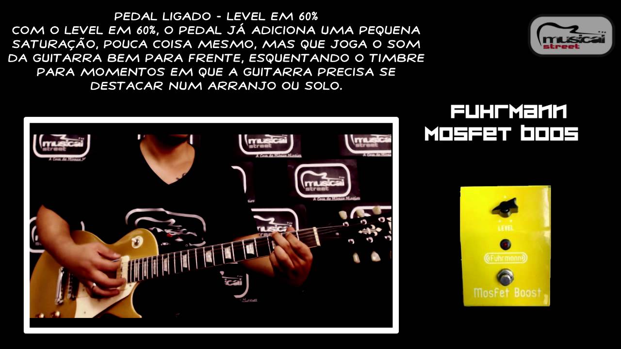 Musical Street Review: Pedal Fuhrmann Mosfet Boost (Booster)