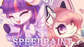 Speedpaintmlp - Happy Birthday To Wen Wen