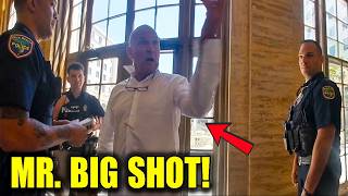 "Mister Big Shot" Thinks His Wealth Can Buy The Police — It Ended In Disaster!