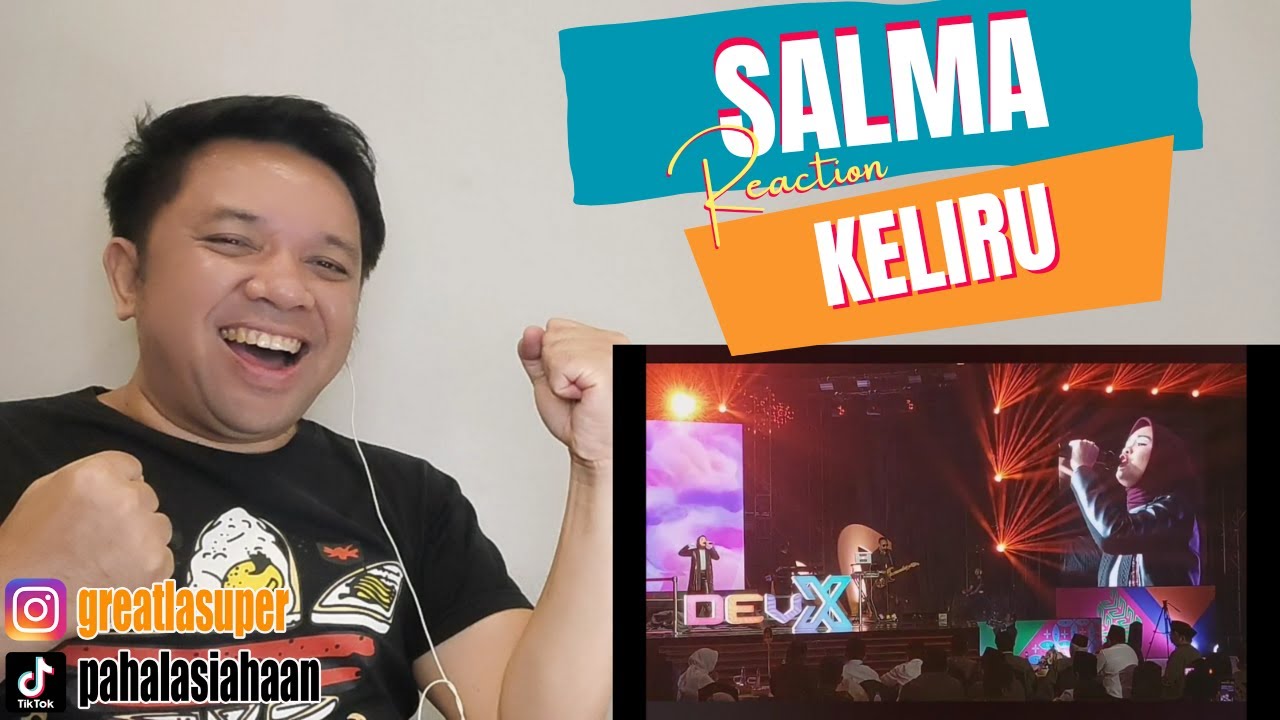 SALMA - KELIRU  ❗REACTION ❗ BELUM PERNAH LIAT SALMA SE-INTENS INI...GIL4444....