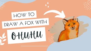 Detalles How to Draw a Fox with OHUHU Alcohol Markers! Noticias