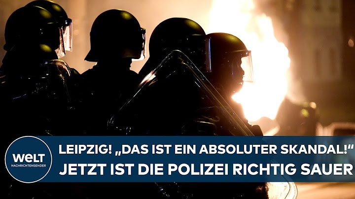 LINKSEXTREME IN LEIPZIG: "Das ist ein absoluter Skandal!" Was die Polizei jetzt richtig sauer macht
