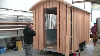 Towable Shepherd Hut build Time Lapse