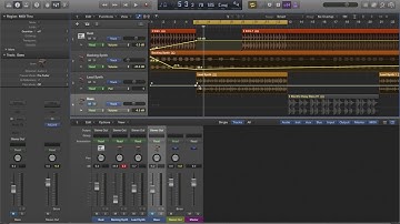 Logic Pro X Tutorial [1] Automating Volume and Pan