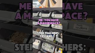 Idea for Labeling Makerspace STEM Supplies with Pictures and Words in the Classroom