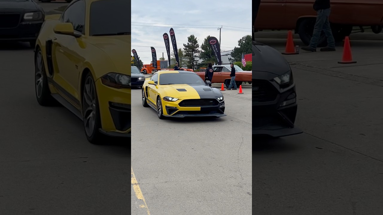 Roush Ford Mustang At Vanguard Motors Car Show! 
