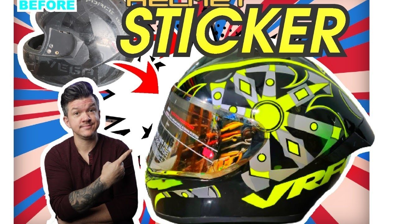 HELMET STICKER  🔥