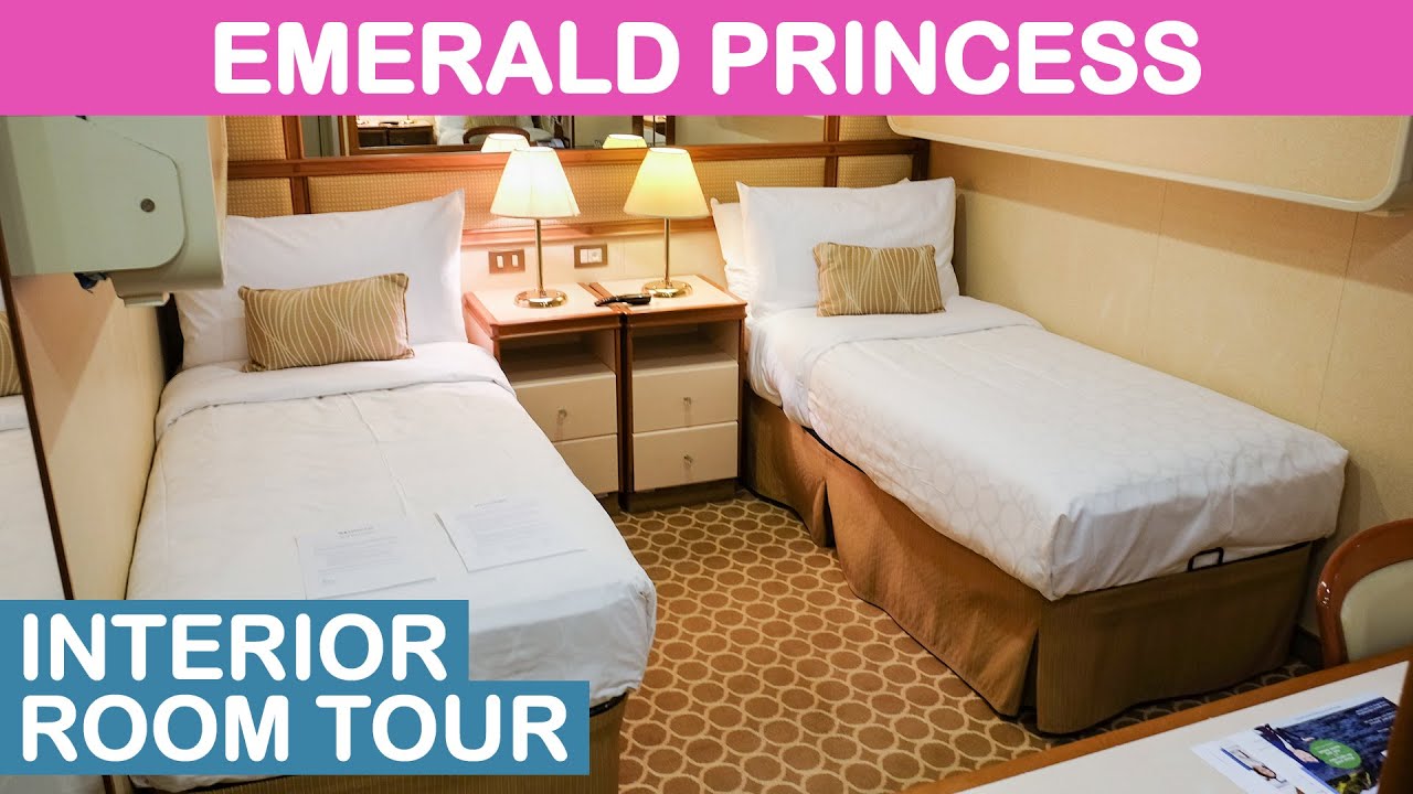 Emerald Princess Interior Cabin Tour (Category IB) YouTube