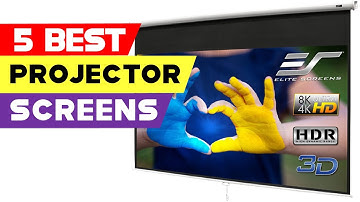 Top 5 Best Projector Screens In 2024 Reviews