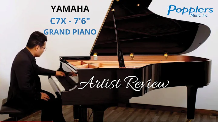 Yamaha C7X - 7'6" | Artist Review and Performance | Dr. Nariaki Sugiura | Popplers Music