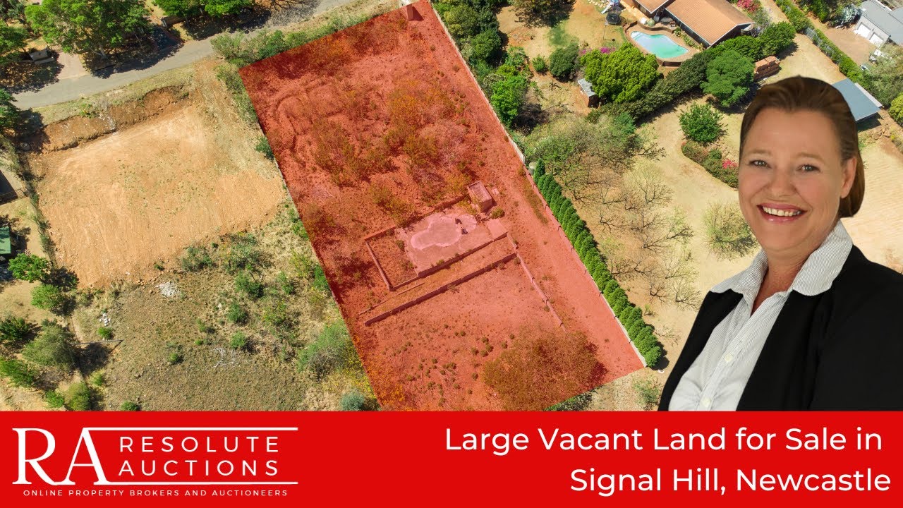 Large Vacant Land for Sale in Signal Hill Newcastle YouTube