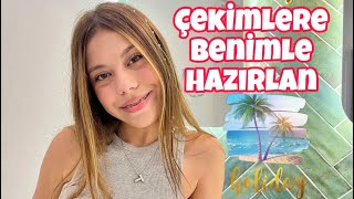 Tatil Vlog 2024 Benimle Hazırlan Instagram Çekimlerine Tuana Zeybek