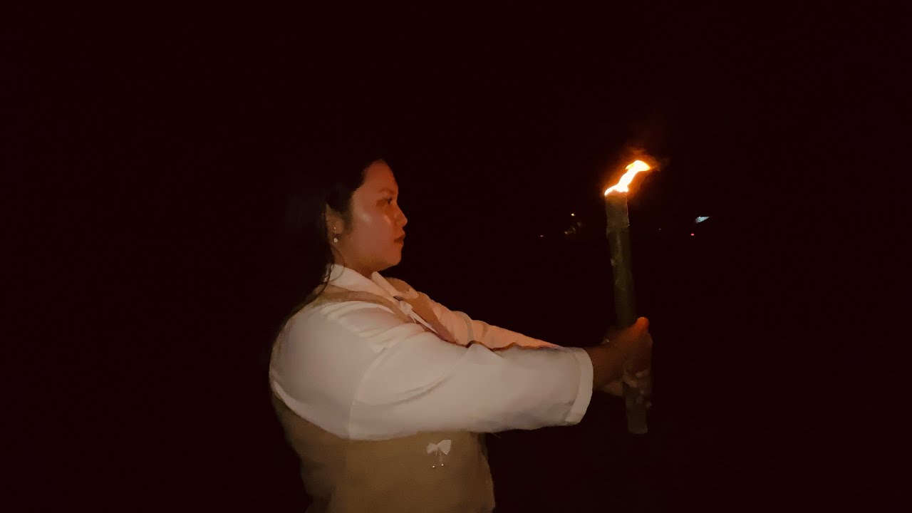 Upacara Api Unggun_Kemah Esktrakurikuler 2026_SMAN 1 Kasongan