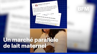 Sur les réseaux sociaux, un préoccupant marché parallèle de lait maternel