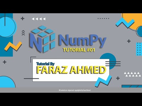 Introduction to NumPy | Tutorial 0 - Hindi/Urdu