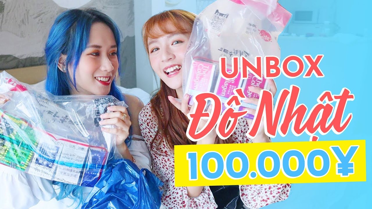 MUA GÌ Ở NHẬT BẢN | UNBOXING 100.000¥ HAUL | HƯƠNG WITCH vs FIRST DATE