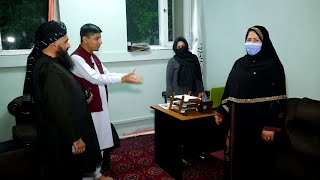 Female staff at Kabul police district 7 / کارمندان طبقه اناث در حوزه هفتم شهر کابل