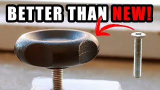 Plastic Knob Broken Make It Stronger Than Factory!
