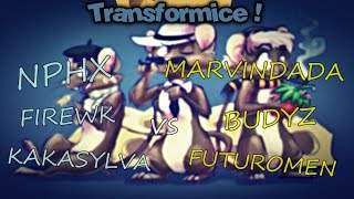 3 VS 3 | Nphx TEAM - V/S - Marvindada TEAM | TRANSFORMICE
