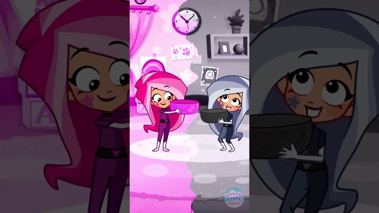 Pink or Black? 💗🖤 Don’t Pick the Wrong Color! #kids #cartoons