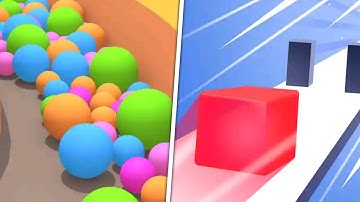 ✅Sand Balls 🆚Jelly Shift Android, 🔥iOS  Mobile Gameplay Walkthrough All Levels