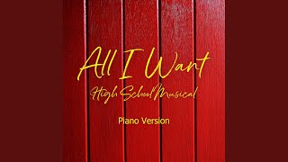 All I Want (High School Musical)