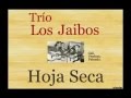 Trío Los Jaibos: Hoja Seca - (letra y acordes)