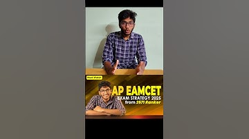 Important Tip to Crack AP EAMCET 2025! 🎯