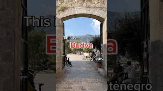 This is Budva in Montenegro #travel #shorts #budva #montenegro