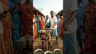 Gaon Ka Sugarcane Juice Machine 😱🥤 #shorts