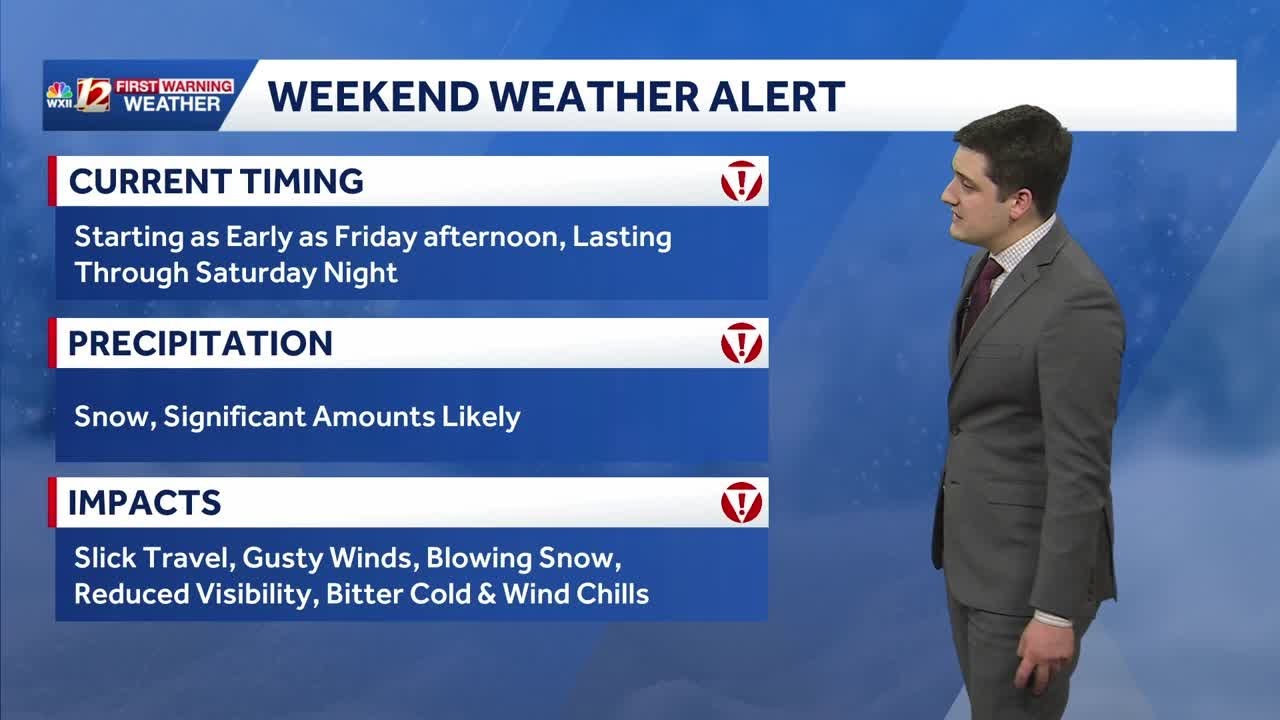 Winter Storm Warning, snow arrives tonight in the Piedmont Triad - YouTube