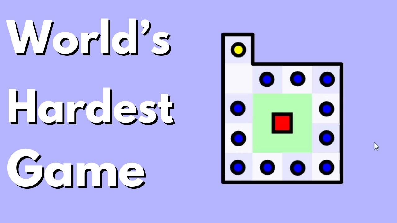 Can I Beat The World's Hardest Game? - YouTube