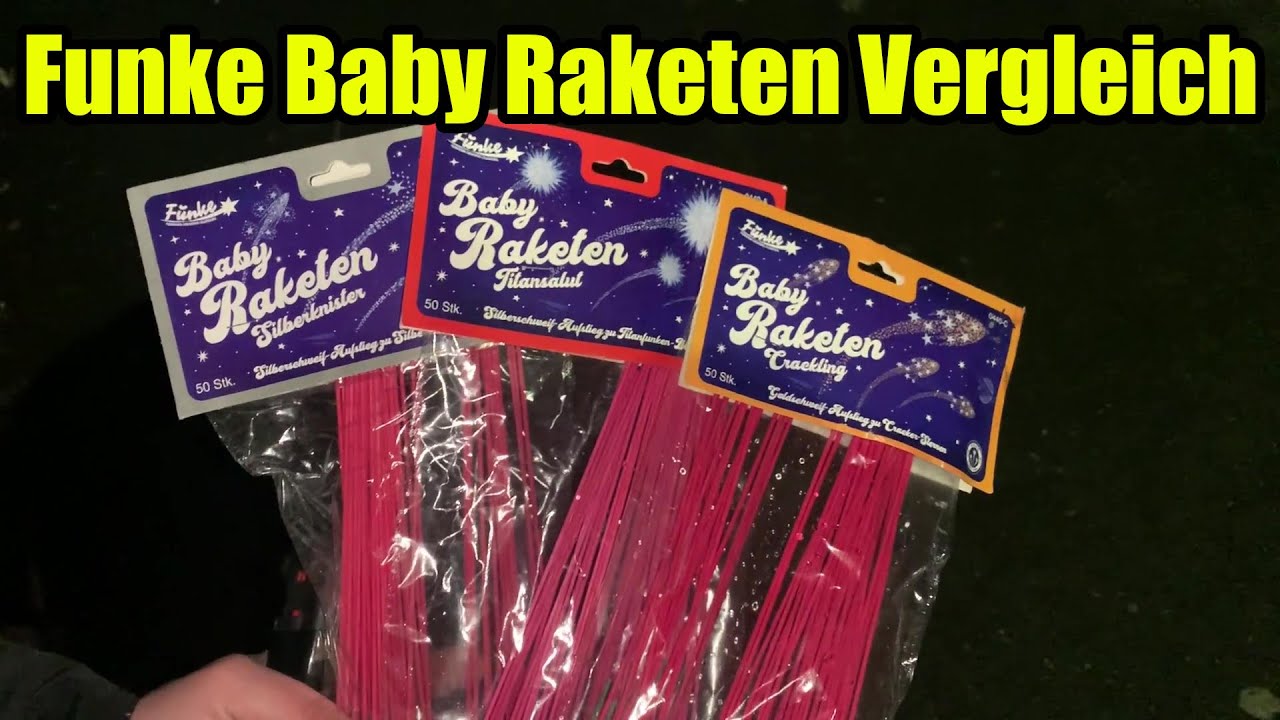 Funke Baby Raketen Vergleich - YouTube