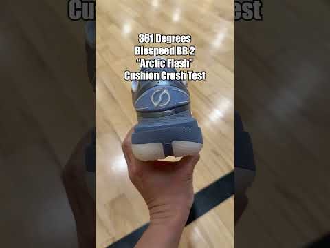 361 Degrees Biospeed BB 2 "Arctic Flash" Cushion Crush Test #361basketball