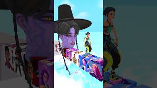 Tani Play Music Rainbow 5 #shorts #animation